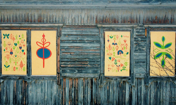 Современное искусство на службе у северной деревни Современное искусство на службе у северной деревни