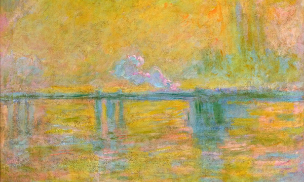 Отреставрирована картина Моне, принадлежавшая Черчиллю и потемневшая от дыма сигар Отреставрирована картина Моне, принадлежавшая Черчиллю и потемневшая от дыма сигар