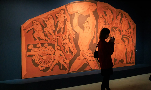 Монументальная живопись Москвы: эстетика грандиозного Монументальная живопись Москвы: эстетика грандиозного