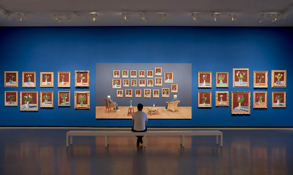 Дэвид Хокни в Фонде Louis Vuitton: художник в полемике с реальностью