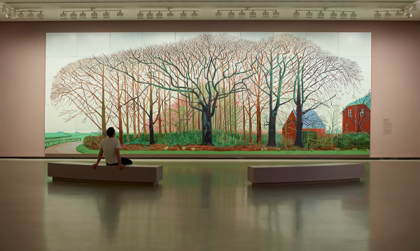 Дэвид Хокни в Фонде Louis Vuitton: художник в полемике с реальностью