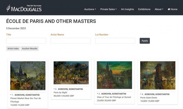 Другой замес: Коровин подлинный и поддельный