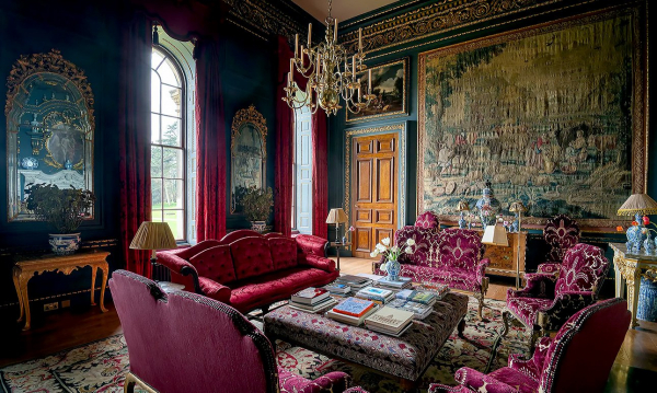 Пострадавшую в огне комнату Касл-Ховарда вернули к жизни