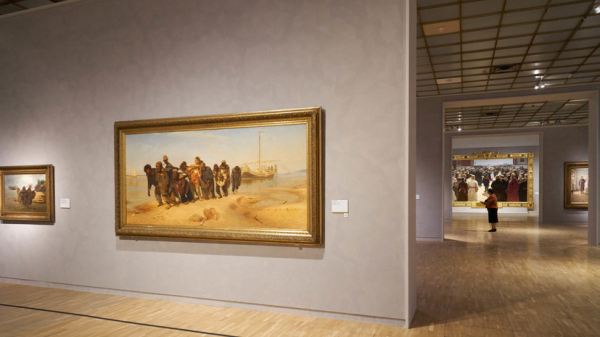 В Самаре покажут картину Ильи Репина «Бурлаки на Волге» В Самаре покажут картину Ильи Репина «Бурлаки на Волге»