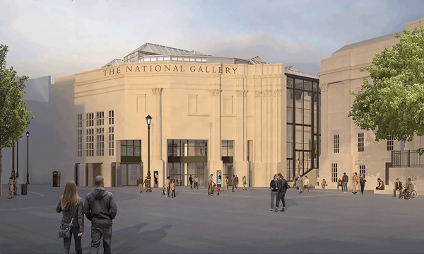 Национальная галерея в Лондоне построит новое крыло и займется XX веком
