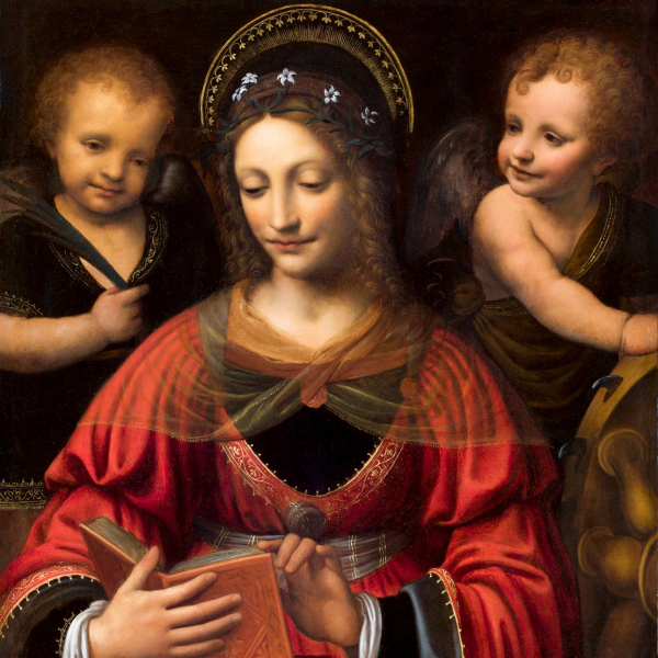 Тень леонардовской улыбки еще раз тронула губы святой Екатерины Тень леонардовской улыбки еще раз тронула губы святой Екатерины