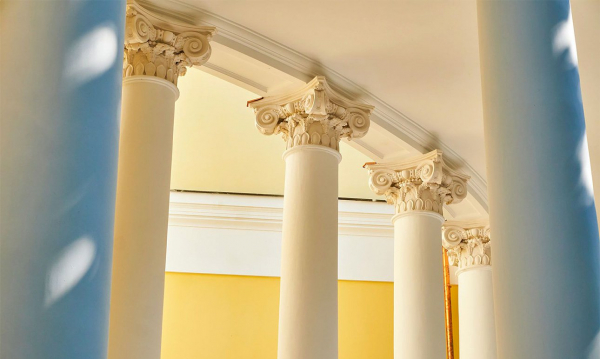 Ампирные фасады дворца Дурасова в Москве вновь обрели свежесть Ампирные фасады дворца Дурасова в Москве вновь обрели свежесть