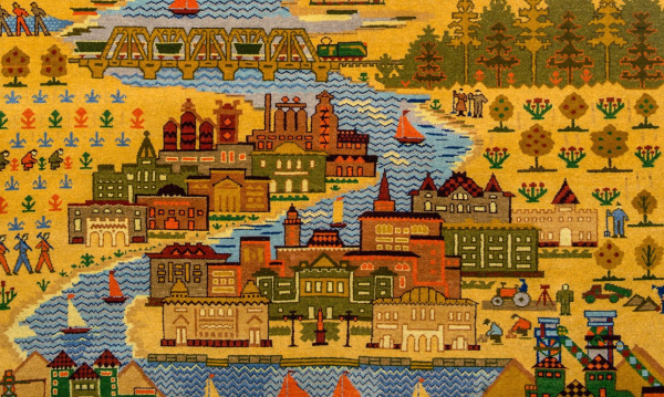 На выставке в Москве есть шанс сделать идеальные селфи на фоне ковра На выставке в Москве есть шанс сделать идеальные селфи на фоне ковра