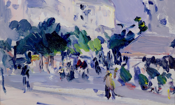 Шотландские колористы: локальное объединение в поиске контекста