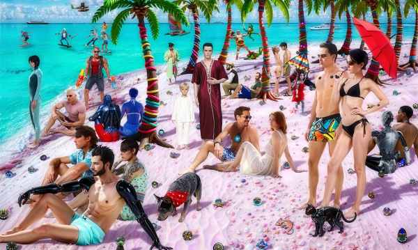 Тотальная работизация: выставка с активным участием нейросети