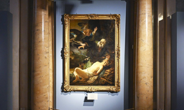 &laquo;Жертвоприношение Авраама&raquo; Рембрандта отреставрировали в Эрмитаже