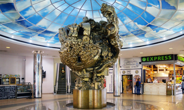 Скульптура Эрнста Неизвестного нашлась в Бауманке Скульптура Эрнста Неизвестного нашлась в Бауманке