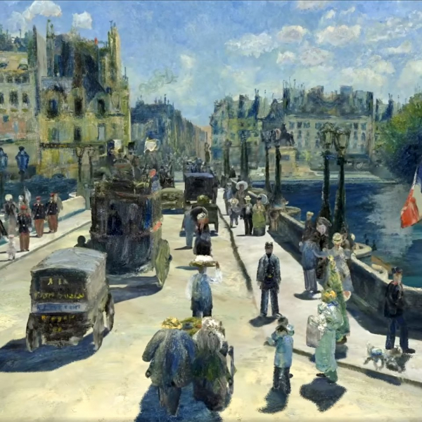 Национальная художественная галерея оживила картины импрессионистов