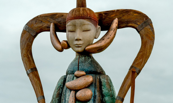 Ленд-арт-парк «Тужи» спасен в лесных пожарах