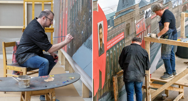 «Совсем близко к боевым событиям»: директор студии Грекова — о работе военного художника, преемственности и шедеврах