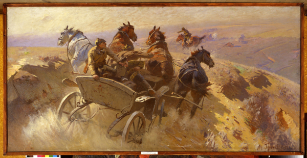 «Совсем близко к боевым событиям»: директор студии Грекова — о работе военного художника, преемственности и шедеврах